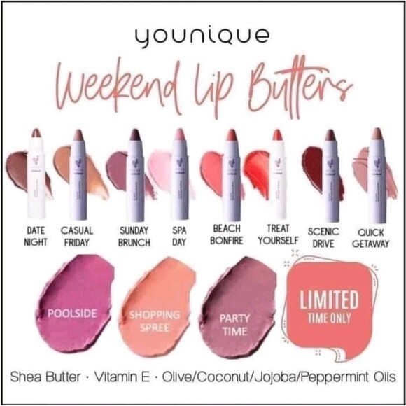 Younique Weekend Lip Butter Festival New in Box Discontinued - Picture 2 of 7